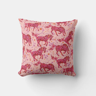 Hästkudde, med roligtens rättvisa marscher. kudde