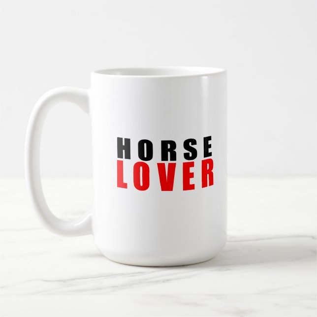 Hästlover Kaffemugg (Vänster)