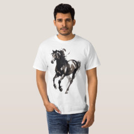 Hästmålning Top T Shirt