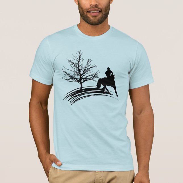 HästmålningT-tröja T-shirt (Framsida)