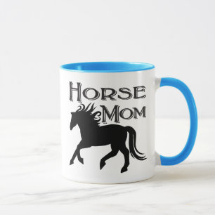 Hästmamma, Ridsport, Rodeo, Bondhäst Cowboy Mugg