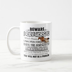 Hästmugg - jag rider hästkaffemuggen kaffemugg