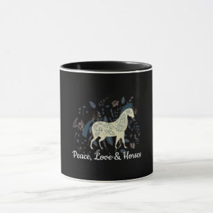 Hästmugg – Spring fritt, Lev vilt Design Mugg