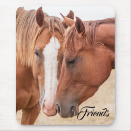 Hästmunstycke på betesmark musmatta