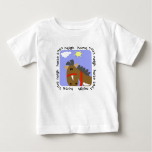 Hästnågot att säga gnäggar Tshirts och gåvor