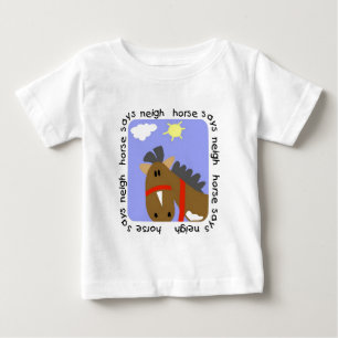 Hästnågot att säga gnäggar Tshirts och gåvor