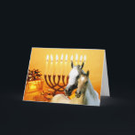 HästPalsChanukah kort<br><div class="desc">Att minnas familjen och vänner under den Chanukah säsongen är ett underbart långt som ska hållas i handlag med folket som du älskar och att bry sig omkring. Jag skapade dessa hästChanukah kort med kärlek, och omsorg och I-förmiddagen någon, som älskar hästar, ska sure som, glädjas för att motta dem....</div>