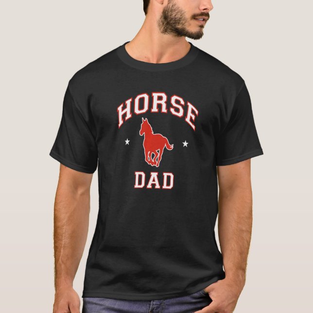 Hästpappa  5 t shirt (Framsida)