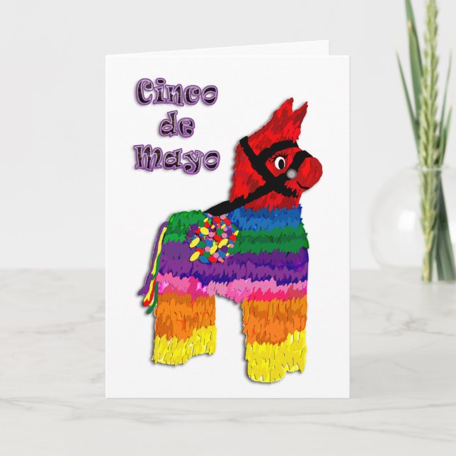 HästPinata Cinco de Mayo Inbjudan (Framsida)