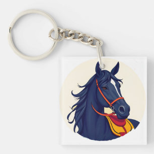 🖤 Hästporträttgåva för equestrian stil 🖤