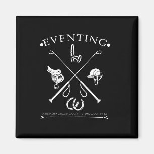 Hästpresent T-shirt Ridning Dressyr  Magnet