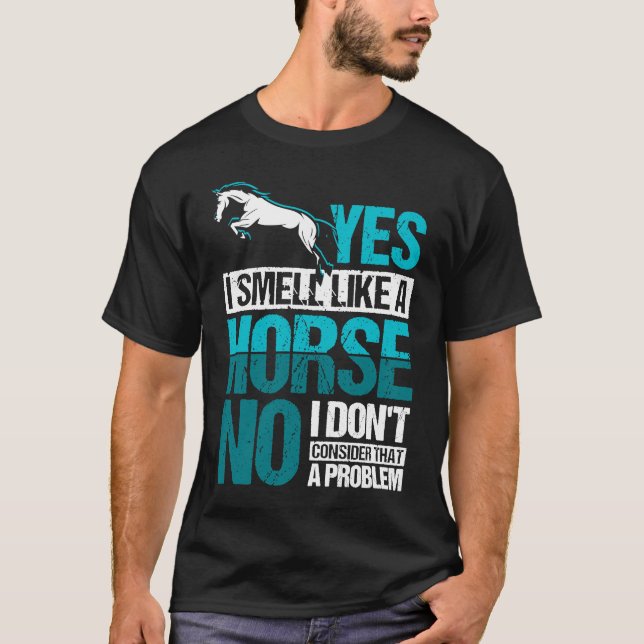 Hästridning Ägar Outfit Equestrian Häst 14 T Shirt (Framsida)