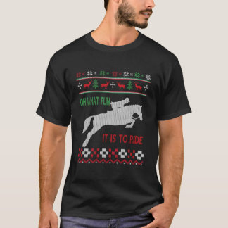 Hästridning Åh W Roligt T Shirt
