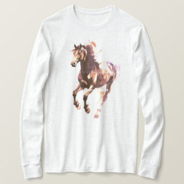 Hästritning Långärmad topp T Shirt