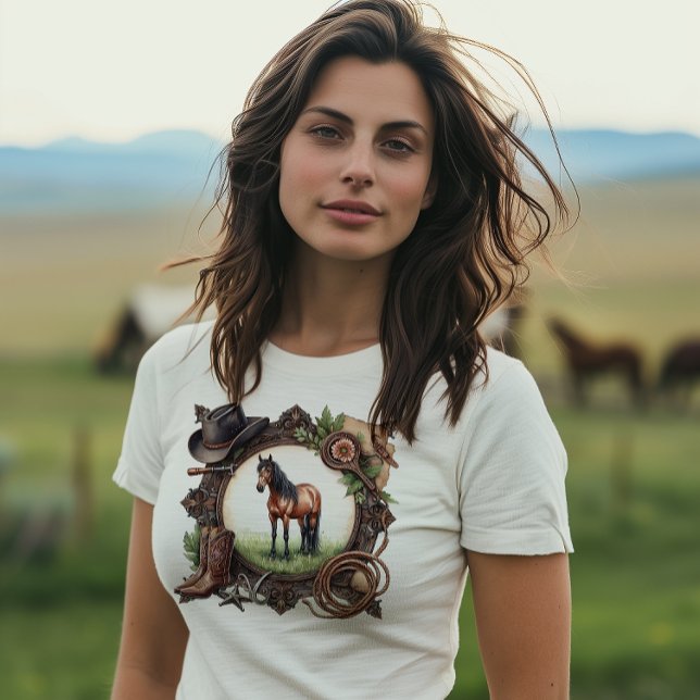 Hästryttare T Shirt (Skapare uppladdad)