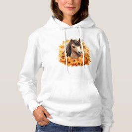 Hästserie - Fall Basic Hooded Sweatshirt T Shirt