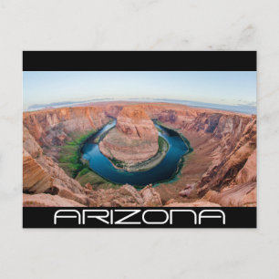 hästseshoe bend arizona vykort