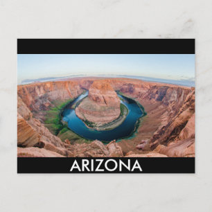 hästseshoe bend arizona vykort