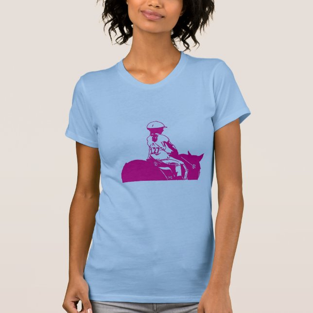 hästshowflicka tee (Framsida)