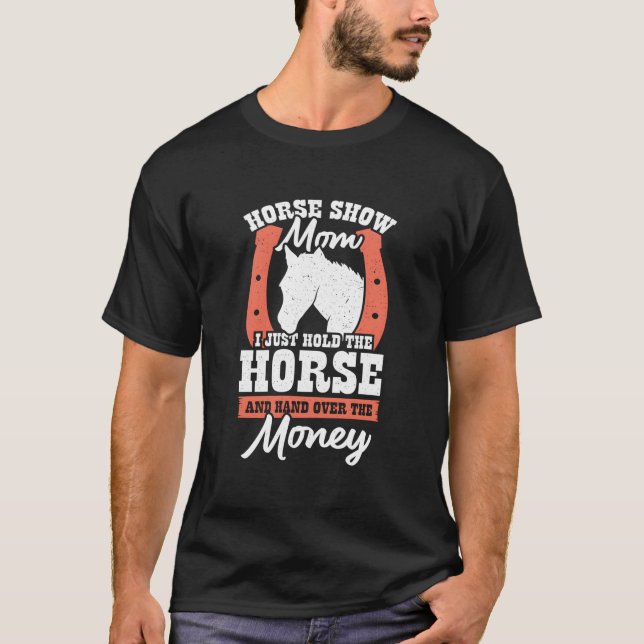 Hästshowmamma T Shirt (Framsida)