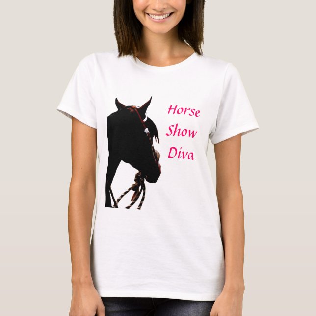 HästShowT-tröja T-shirt (Framsida)