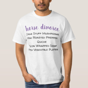 hästskilsmässa t shirt