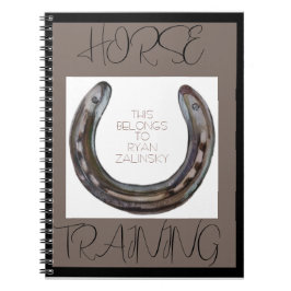 Hästsko & fly anteckningsbok