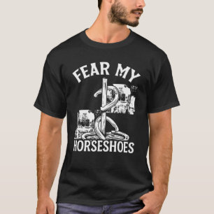 Hästsko kastar spel Frukta mina hästsko turnering T Shirt