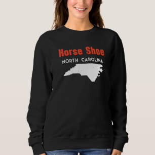 Hästsko North Carolina Usa Stat Amerika Resa T Shirt