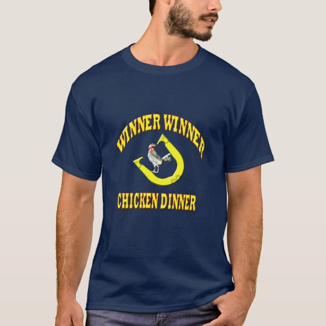 Hästsko som kastar grundläggande mörka t-shirt (Framsida)