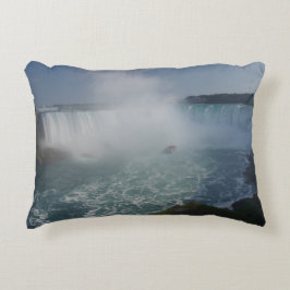 Hästskofallen i Niagarafallen Prydnadskudde