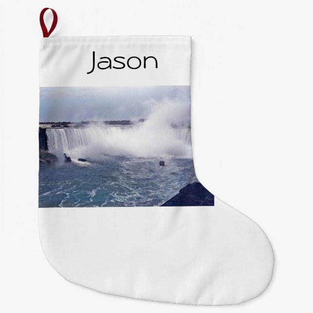 Hästskofallen Stor Julstrumpa (Framsidan)