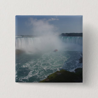 Hästskoformade fallen i Niagarafallen Knapp
