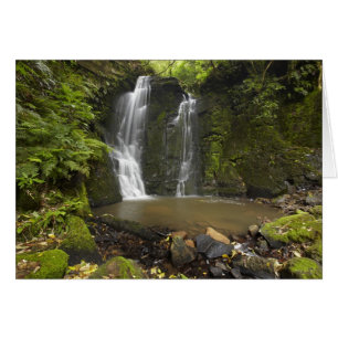 Hästskoformade vattenfall, Matai Falls Hälsningskort