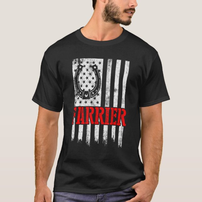 Hästskohovsmed Hästsko Hästhov Trimning  2 T Shirt (Framsida)