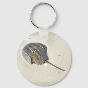 Hästskokrabba Keychain Nyckelring
