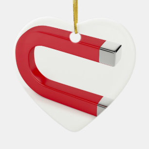 Hästskomagnet Julgransprydnad Keramik