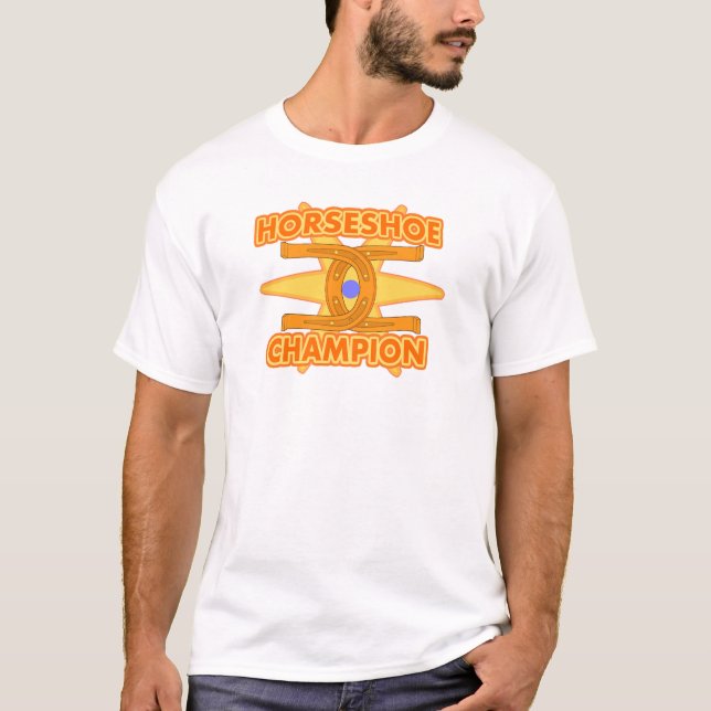 Hästskomästare Tee Shirt (Framsida)