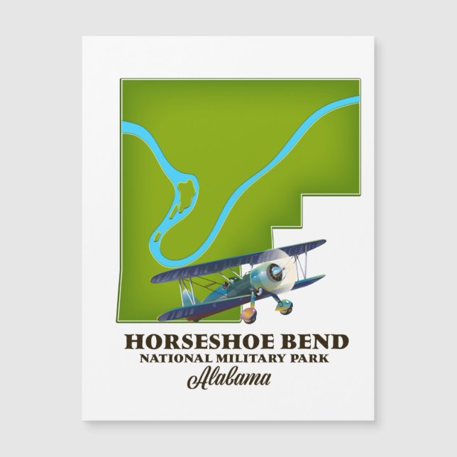 hästskon, böja nationell militärpark (Framsida)