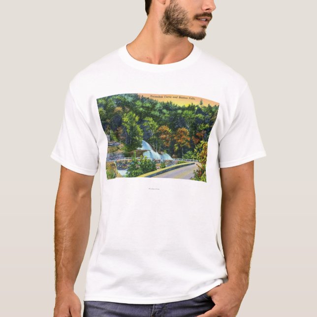 Hästskon buktar beskådar av bastionnedgångar t shirt (Framsida)