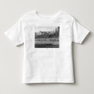 Hästskon buktar på Burlington och Missouri Tee Shirt