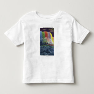 Hästskonedgångar som är upplyst på natten t-shirt