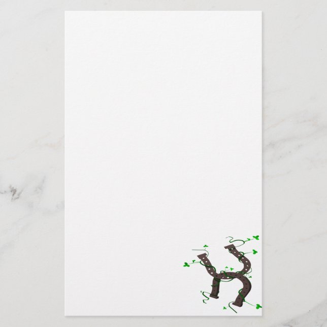Hästskor Brevpapper (Framsida)