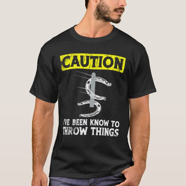 Hästskotävling T Shirt (Framsida)
