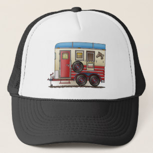 Hästsläpcampare Truckerkeps