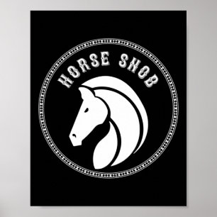 Hästsnob Ponny Ridkläder Equestria Poster