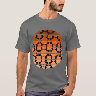Hästspindelfamiljen i mönster t shirt
