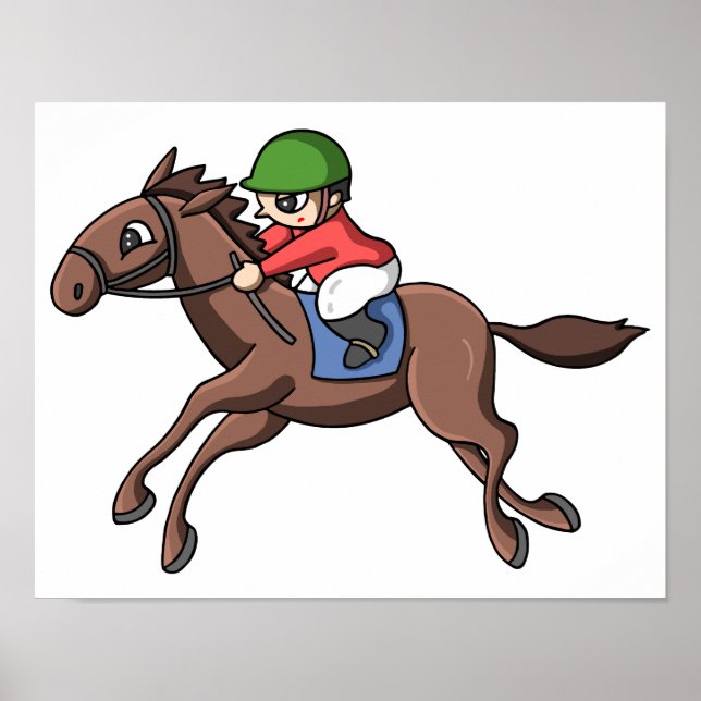 Hästsport. Poster (Framsidan)