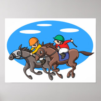 Hästsport. Poster