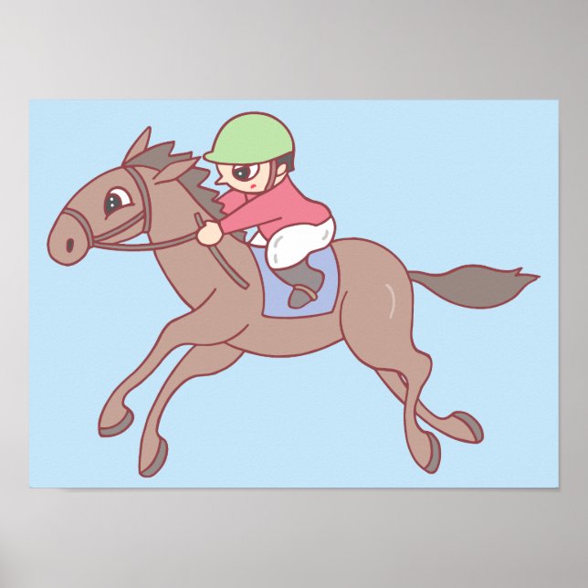Hästsport. Poster (Framsidan)